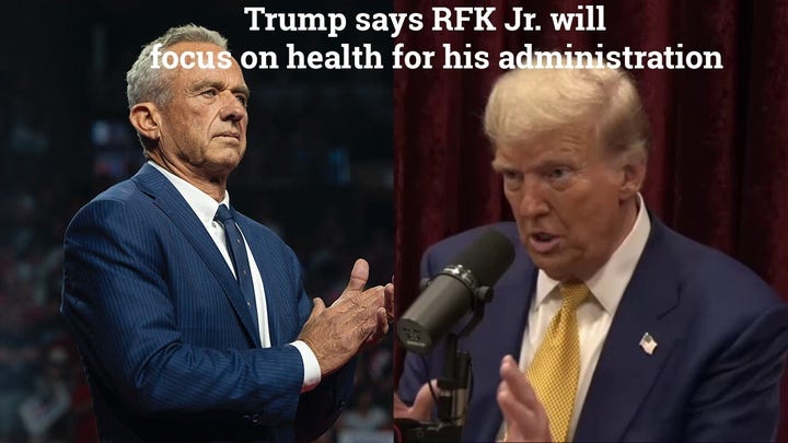 Trump discusses â€˜Make America Healthy Again,