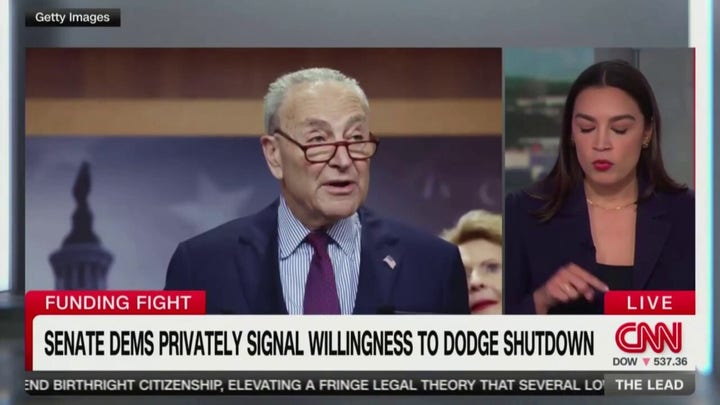 AOC shreds Schumer for