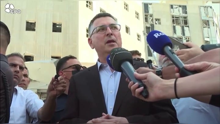 Israeli minister of foreign affairs says Iran committed war crimes